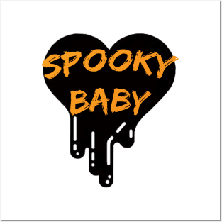spooky baby Posters and Art
